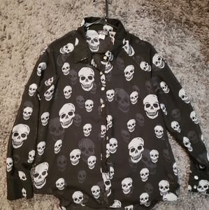 Skull blouse